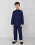 KIDS BAJU MELAYU AFWA (NAVY BLUE)